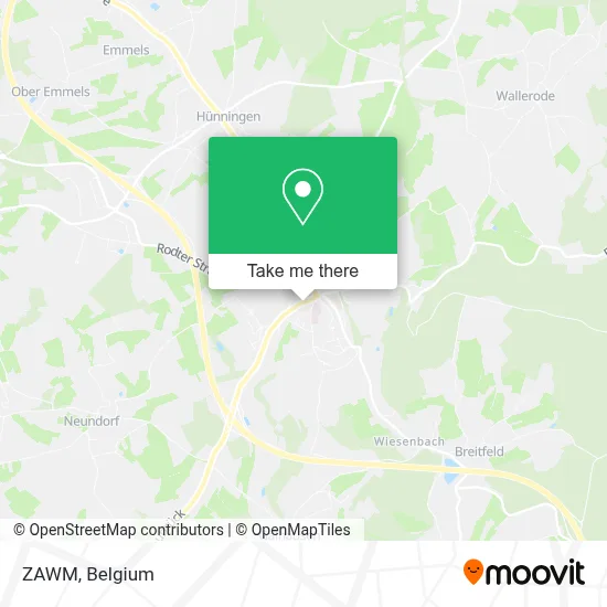 ZAWM map