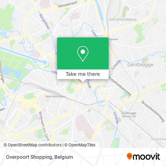 Overpoort Shopping map