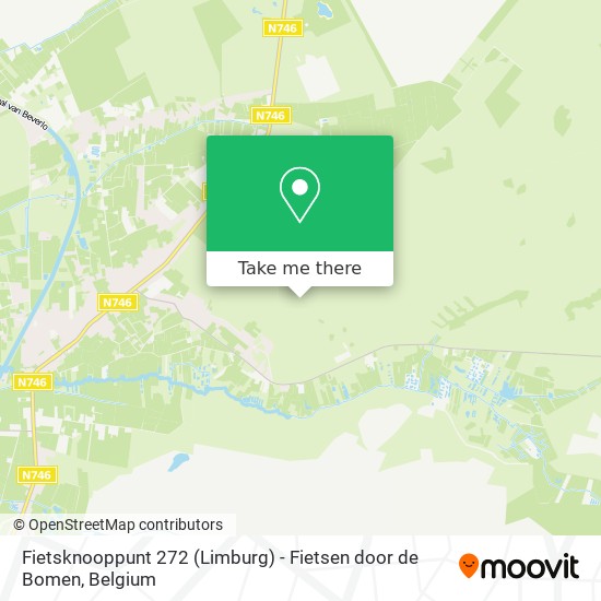 Fietsknooppunt 272 (Limburg) - Fietsen door de Bomen plan