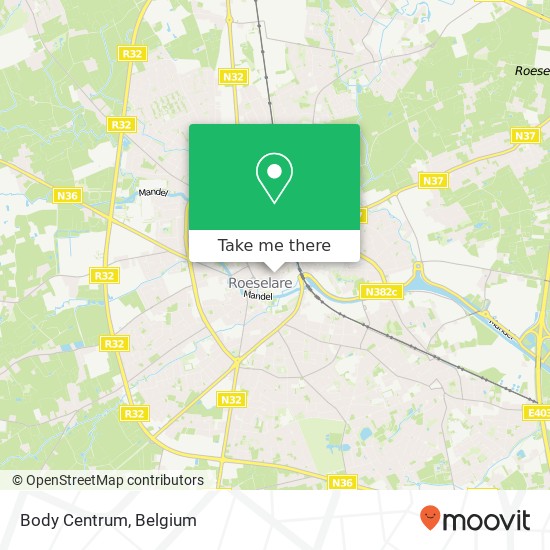 Body Centrum map