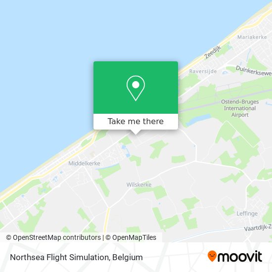 Northsea Flight Simulation map