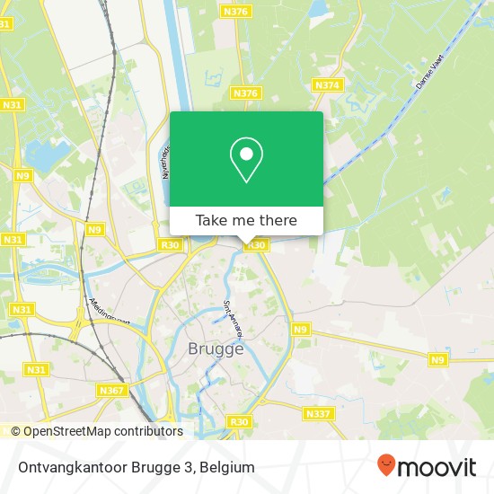 Ontvangkantoor Brugge 3 plan