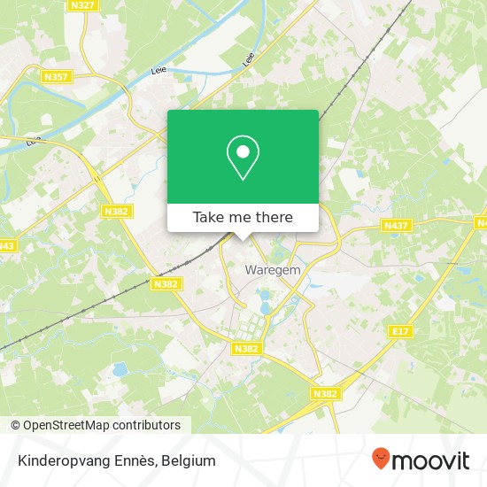 Kinderopvang Ennès map