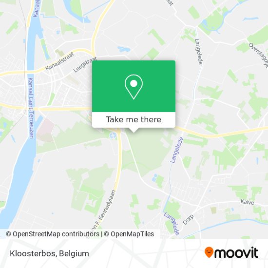 Kloosterbos plan