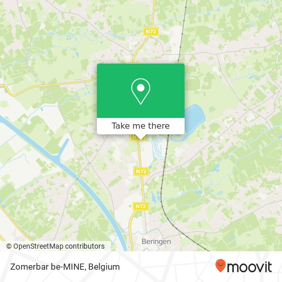 Zomerbar be-MINE map