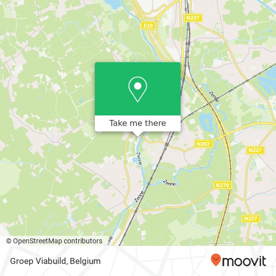 Groep Viabuild map