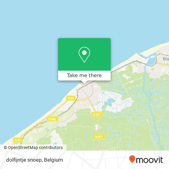 dolfijntje snoep map