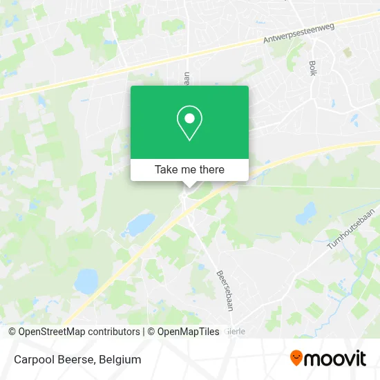 Carpool Beerse map