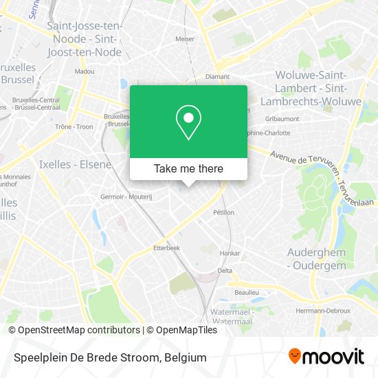 Speelplein De Brede Stroom map