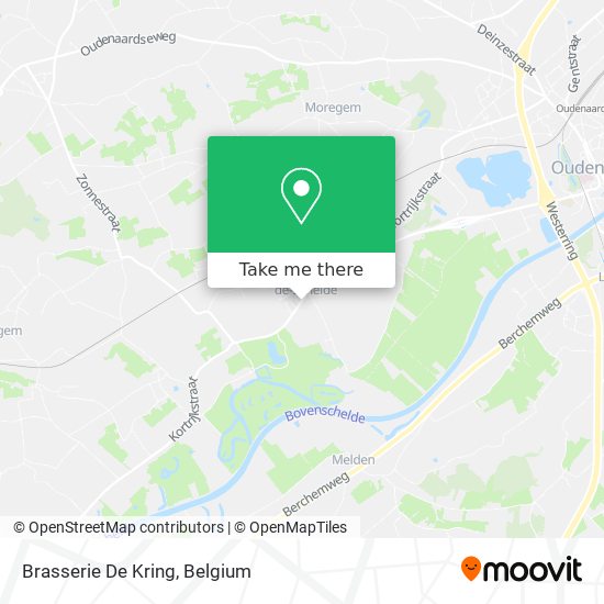 Brasserie De Kring map