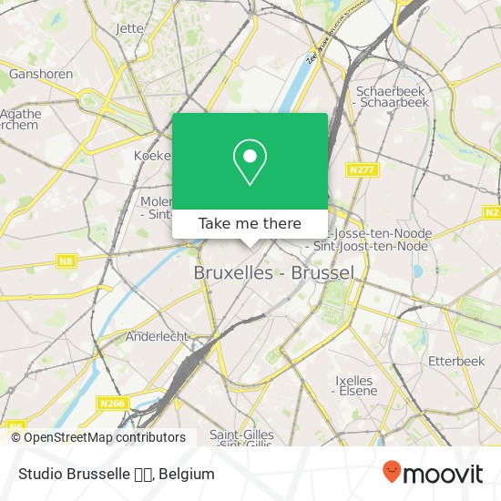 Studio Brusselle 🎉🍸 map