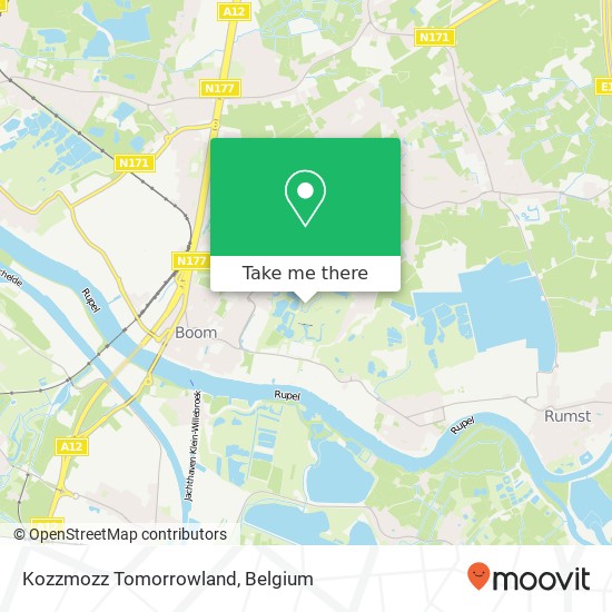 Kozzmozz Tomorrowland map