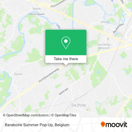 Baraboire Summer Pop-Up map