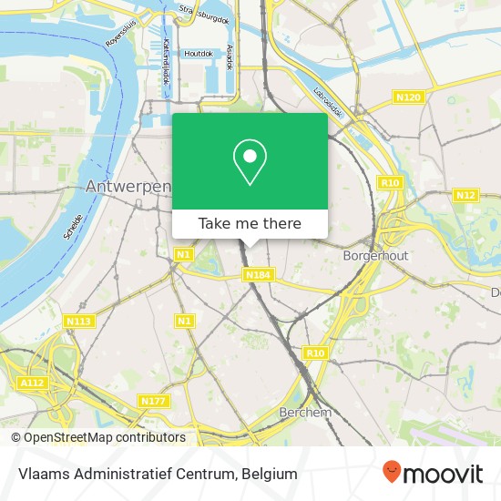 Vlaams Administratief Centrum map