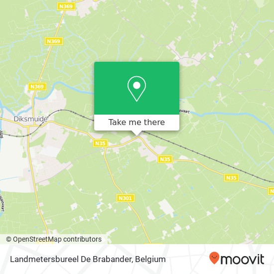 Landmetersbureel De Brabander map