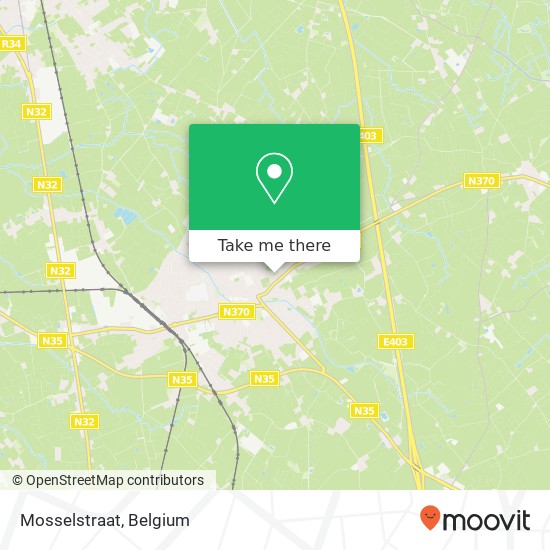 Mosselstraat map