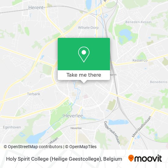 Holy Spirit College (Heilige Geestcollege) map