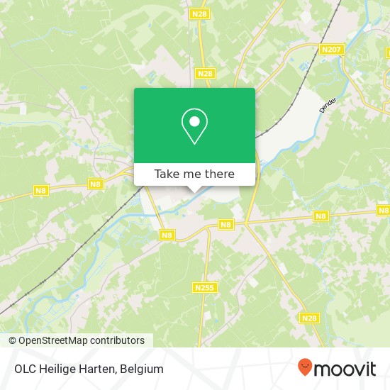 OLC Heilige Harten map