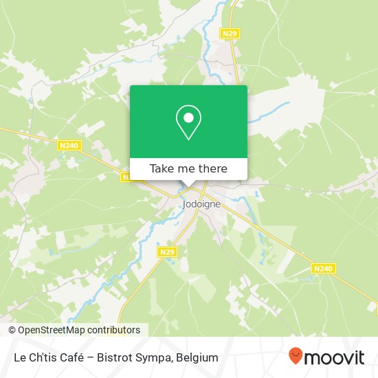 Le Ch'tis Café – Bistrot Sympa map