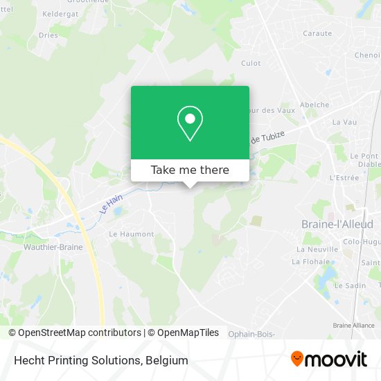 Hecht Printing Solutions map