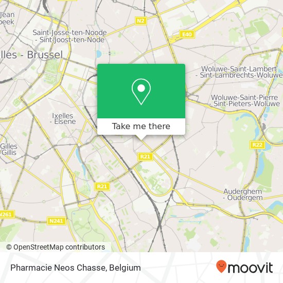 Pharmacie Neos Chasse map