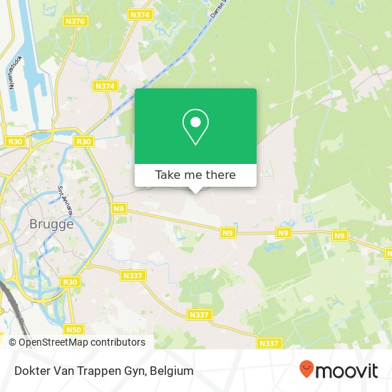 Dokter Van Trappen Gyn map