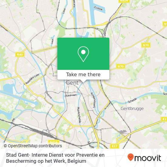 Stad Gent- Interne Dienst voor Preventie en Bescherming op het Werk map