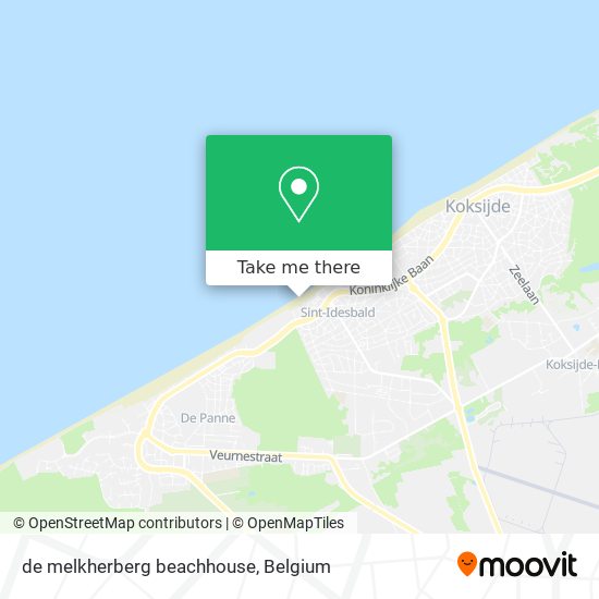 de melkherberg beachhouse map