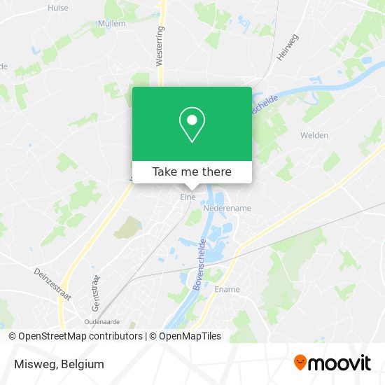 Misweg map