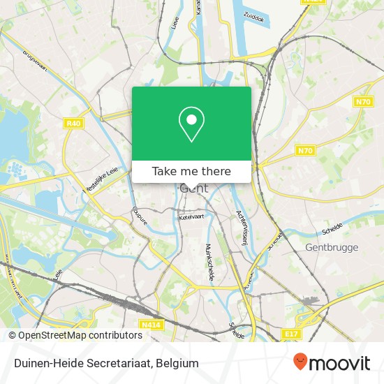 Duinen-Heide Secretariaat plan