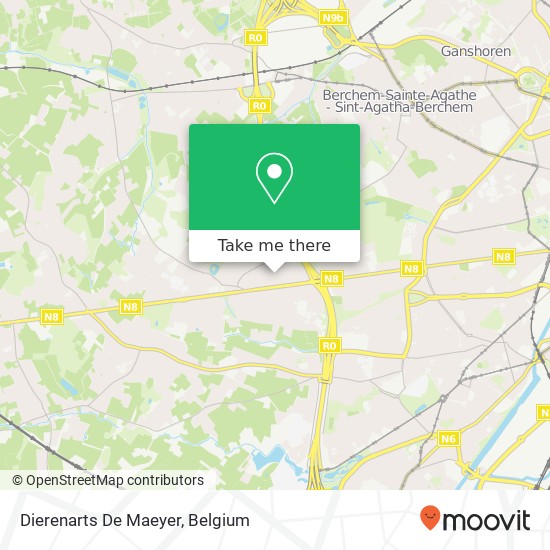 Dierenarts De Maeyer map