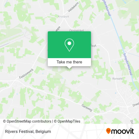 Rijvers Festival map