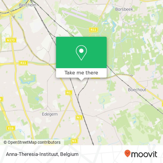 Anna-Theresia-Instituut plan