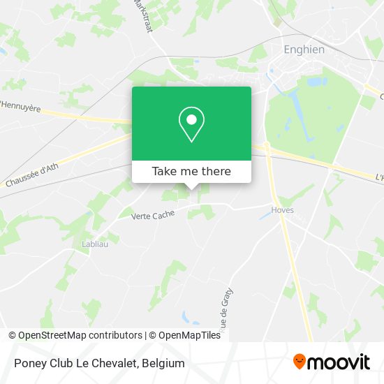 Poney Club Le Chevalet plan