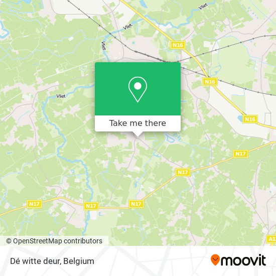 Dé witte deur map