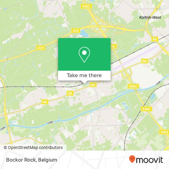 Bockor Rock map