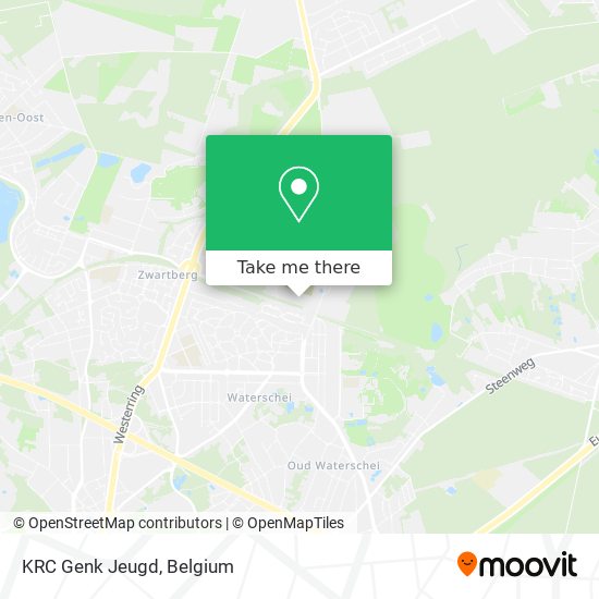 KRC Genk Jeugd map