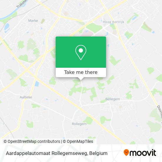 Aardappelautomaat Rollegemseweg map