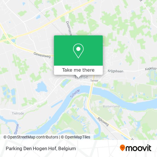 Parking Den Hogen Hof map