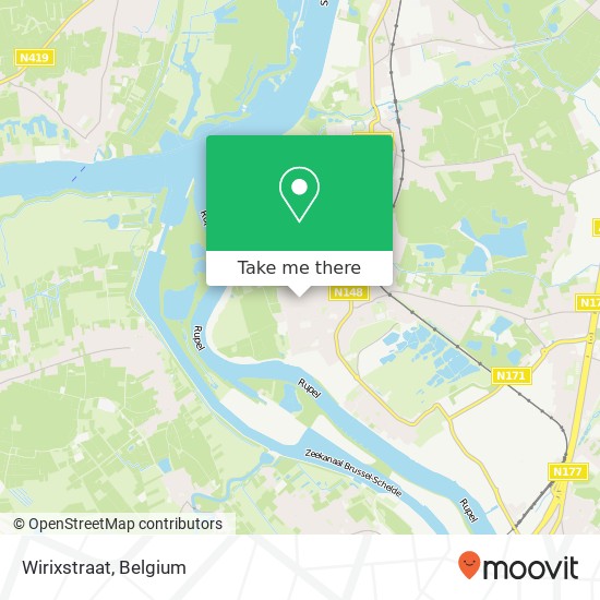 Wirixstraat map