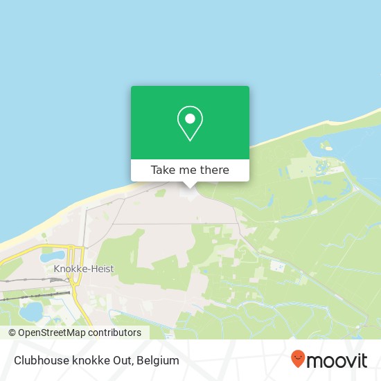 Clubhouse knokke Out map