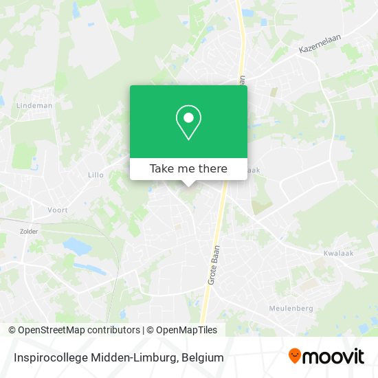 Inspirocollege Midden-Limburg plan