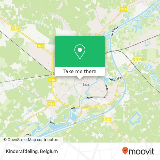 Kinderafdeling map