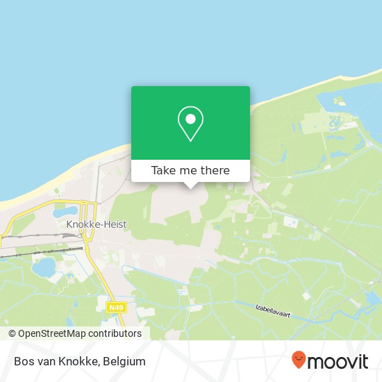 Bos van Knokke plan