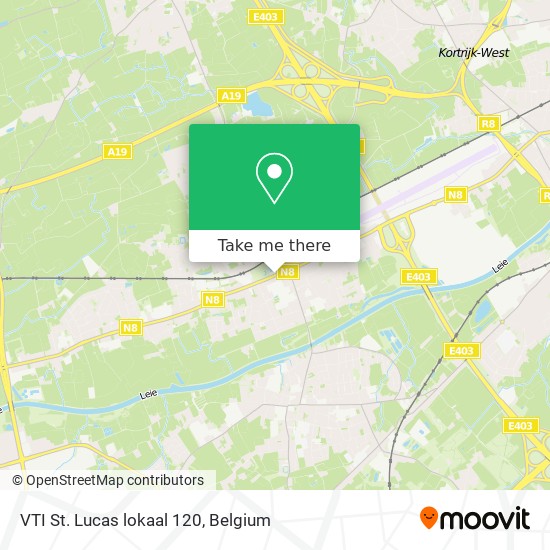 VTI St. Lucas lokaal 120 map