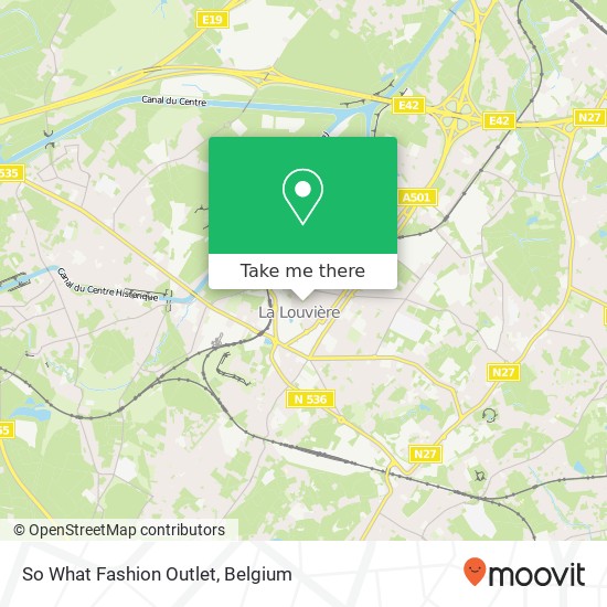 So What Fashion Outlet map