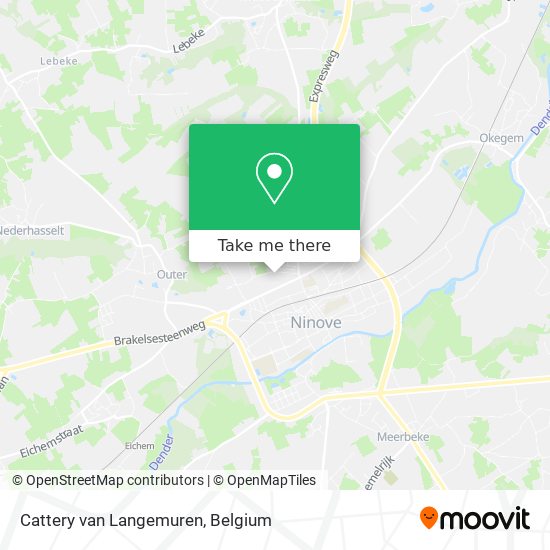 Cattery van Langemuren map