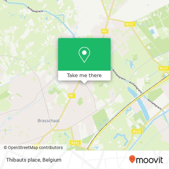 Thibauts place map