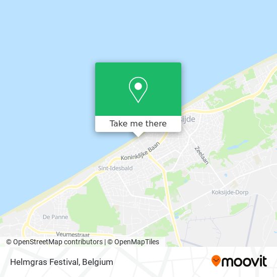 Helmgras Festival map