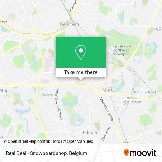 Real Deal - Snowboardshop map